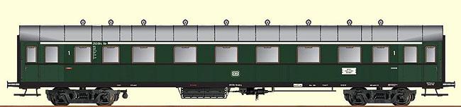 Express train Passenger car 1st class A4u 30/52a<br /><a href='images/pictures/Brawa/45300.jpg' target='_blank'>Full size image</a>